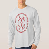 プレミアムミディアムオーバルサイネージ Tシャツ (正面)