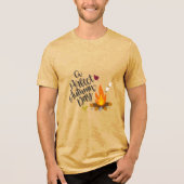 プレミアムユニセックスクルーネックTシャツ | ベラ+キャンバス3 トライブレンドＴシャツ (正面)