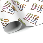 プレミアムラッピング紙カスタムロゴなし最小 ラッピングペーパー (ロールコーナー)