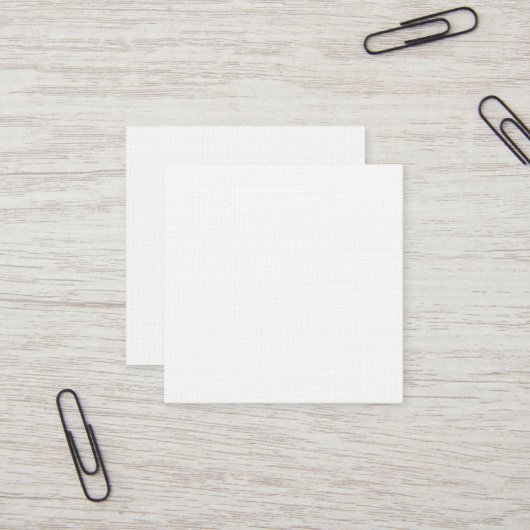 プレミアムリネンスクウェア スクエア名刺 (正面/裏面インサイチュ)