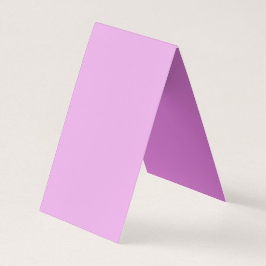 プレミアムリネンモノグラムイニシャルオーキッド&薄紫 名刺 (裏面)