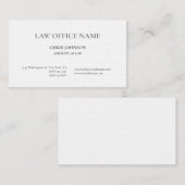 プレミアムリネン弁護士弁護士 名刺 (正面/裏面)