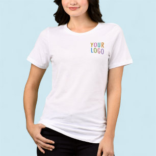 プレミアムレディース長袖シャツ ビジネス ロゴ トライブレンドTシャツ