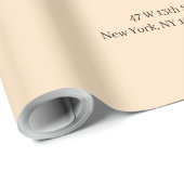 プレミアムワンカラーギフトラップ – カスタム紙 ラッピングペーパー (ロールコーナー)