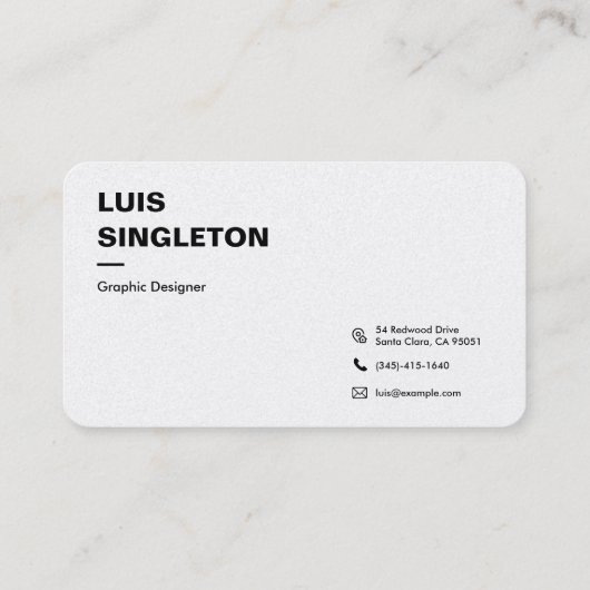 プレミアム丸パール名刺 名刺 (裏面)