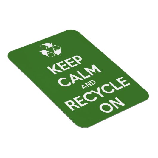 プレミアム保フレキシマグネットに落ち着いてリサイクル マグネット (右側)