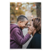 プレミアム写真の拡大4" x 6" フォトプリント (正面)