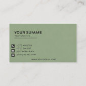 プレミアム名刺 名刺 (裏面)