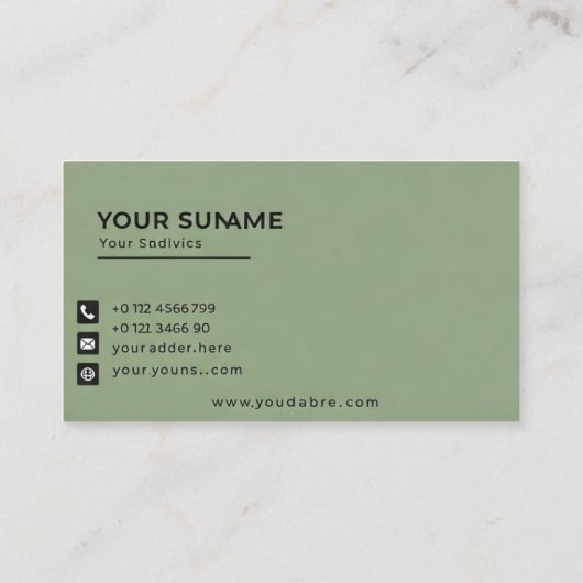 プレミアム名刺 名刺 (裏面)