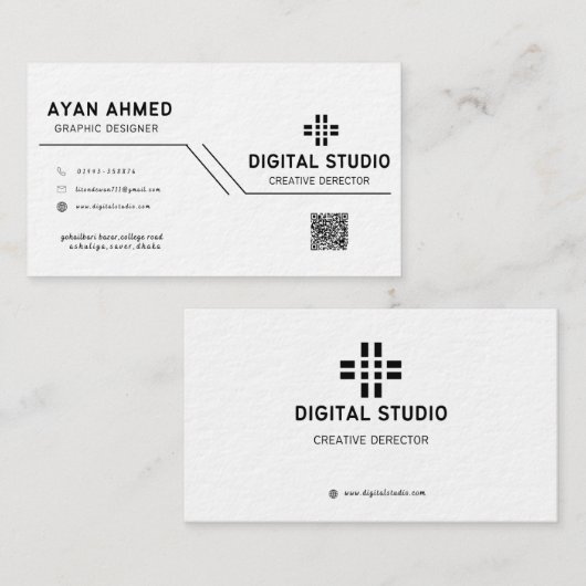 プレミアム名刺 名刺 (正面/裏面)