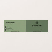 プレミアム名刺 名刺 (外部フラット)