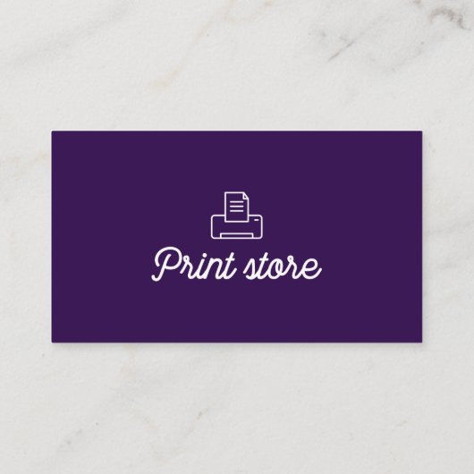 プレミアム名刺 名刺 (裏面)