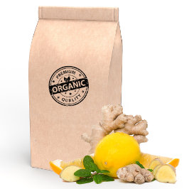 プレミアム品質オーガニック製品 ラバースタンプ