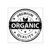 プレミアム品質オーガニック製品 ラバースタンプ (インプリント)