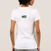 プレミアム品質 レディース Tシャツ (裏面)