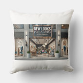 "プレミアム心地よいピロー – 完璧なスレのために作られた クッション (裏面)