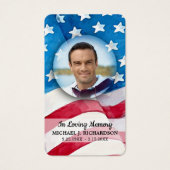 プレミアム愛国記念葬儀祈りの言葉カード (正面)