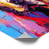 プレミアム抽象芸術ラブラドールプリント(サイズの選択) ポスター (角)