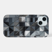 プレミアム抽象芸術 iPhone 15ケース (裏面横)