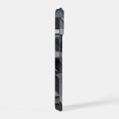 プレミアム抽象芸術 iPhone 15ケース (右側面)