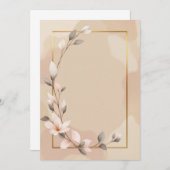 プレミアム招待状カードデザイン 招待状 (正面/裏面)