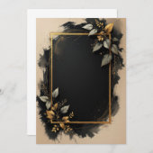 プレミアム招待状カードデザイン 招待状 (正面/裏面)