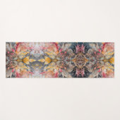 プレミアム熱ヨガマット非タスリップまたは滑ることオル ヨガマット (正面(横))