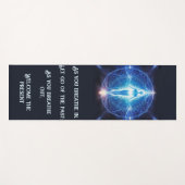 プレミアム熱ヨガマット非タスリップまたは滑ることオル ヨガマット (正面(横))