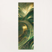 プレミアム熱ヨガマット非タスリップまたは滑ることオル ヨガマット (裏面)