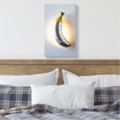 プレミアム独占的ダクトテープバナナ キャンバスプリント (インサイチュ (寝室))