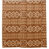 プレミアム素朴シャワーカーテン シャワーカーテン (正面)