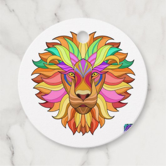 プレミアム装飾ラッピング紙 – ギフトラップシート フェイバータグ (正面)