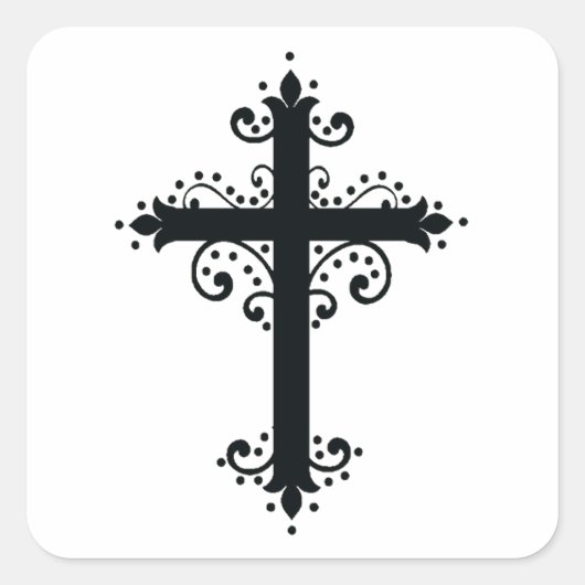 プレミアム装飾彫刻クロスアート スクエアシール (正面)