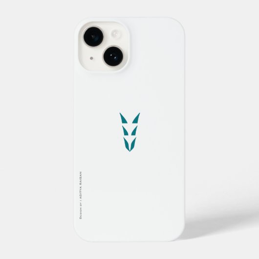 プレミアム高級頭が切れる電話カバーケース iPhoneケース (裏面)