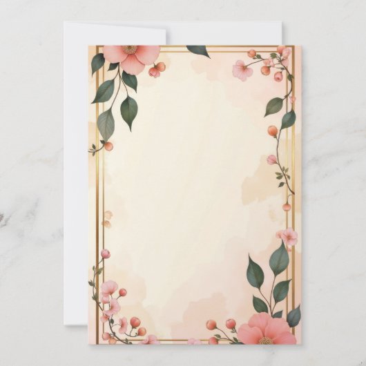 プレミアム インビテーション カード デザイン (正面)