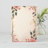 プレミアム インビテーション カード デザイン (スタンド正面)