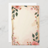 プレミアム インビテーション カード デザイン (正面/裏面)