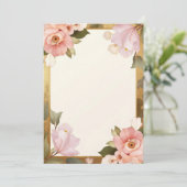 プレミアム インビテーション カード デザイン (スタンド正面)