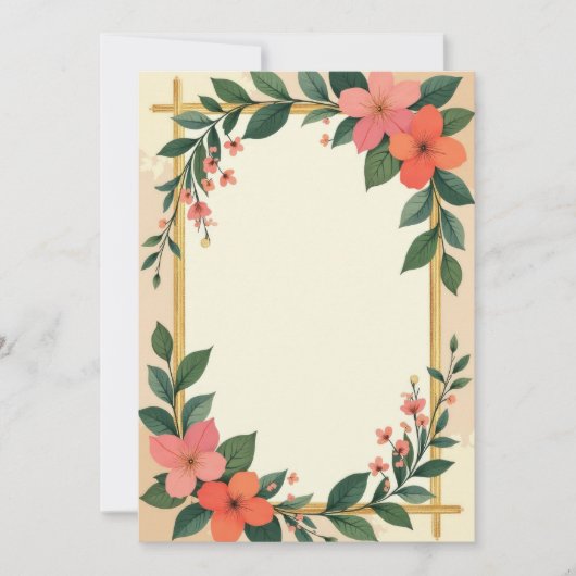 プレミアム インビテーション カード デザイン (正面)