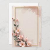 プレミアム インビテーション カード デザイン (正面/裏面)