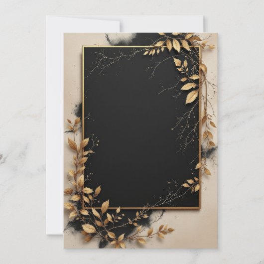 プレミアム インビテーション カード デザイン (正面)