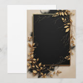 プレミアム インビテーション カード デザイン (正面/裏面)