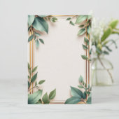 プレミアム インビテーション カード デザイン (スタンド正面)