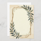 プレミアム インビテーション カード デザイン (正面/裏面)