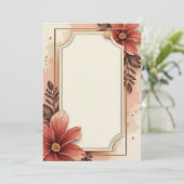 プレミアム インビテーション カード デザイン (スタンド正面)