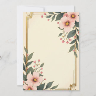 プレミアム インビテーション カード デザイン