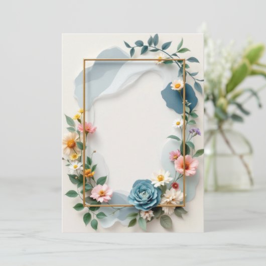 プレミアム インビテーション カード デザイン (スタンド正面)