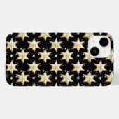 プレミアム ゴールド 星空 Case-Mate iPhoneケース (裏面 (横))