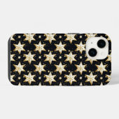 プレミアム ゴールド 星空 iPhoneケース (裏面横)