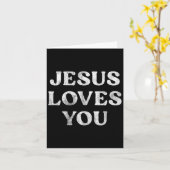 プレミアム トリブレンドの「イエスはあなたを愛している」 カード (黄色い花)